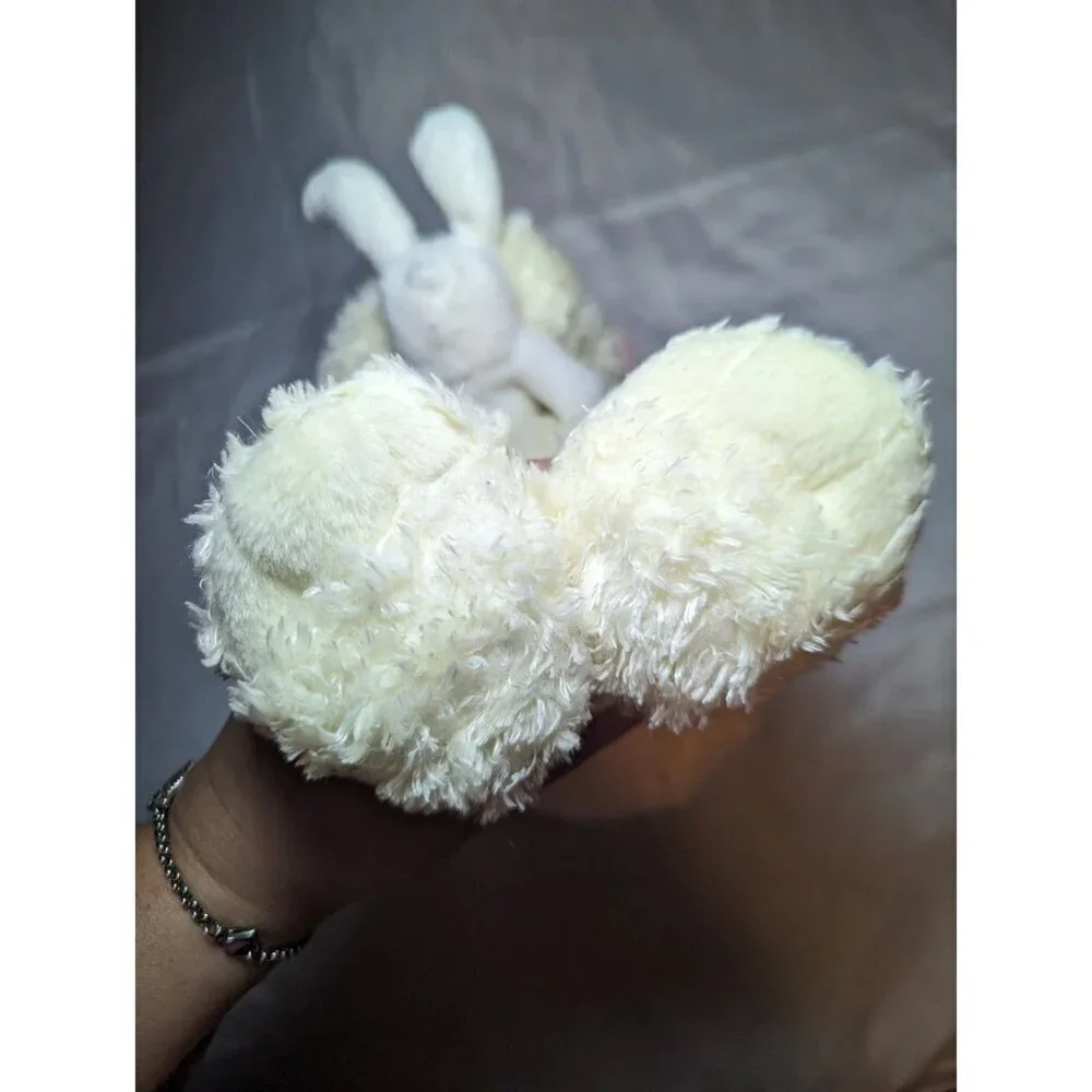 Baby Gund White Lamb Plush Baby Nursery Time 10” Animated Stuffed Animal Rhyme